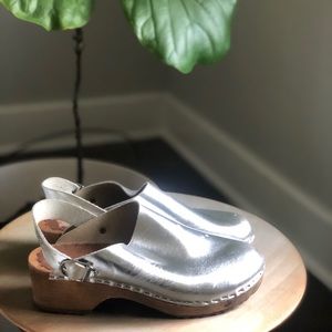 Leather Clogs